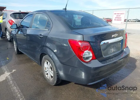 2013 Chevrolet Sonic Lt Auto from USA, damaged, VIN 1G1JC5SH7D4163456